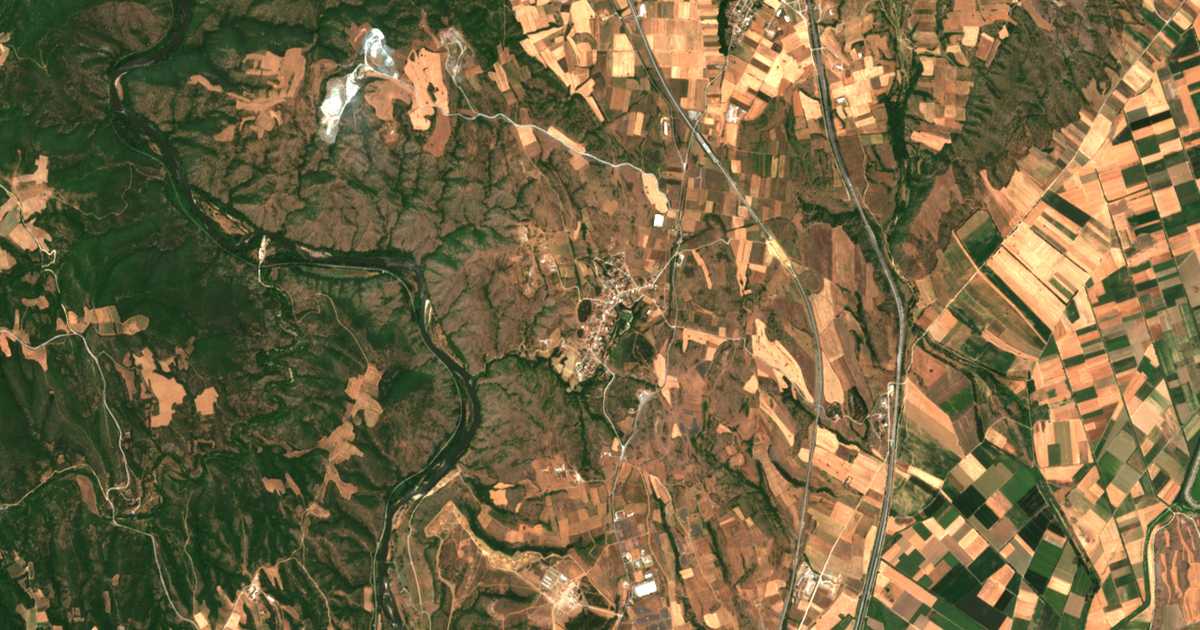 Satelitska karta: Pefkodásos