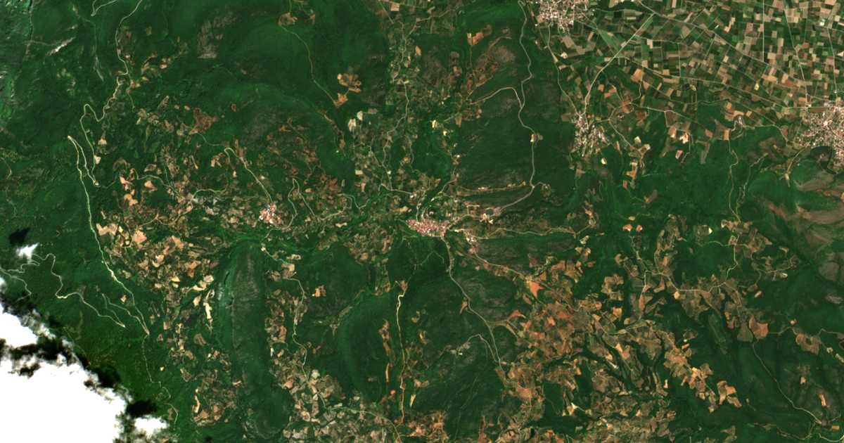 Satelitska karta: Sarakinoí
