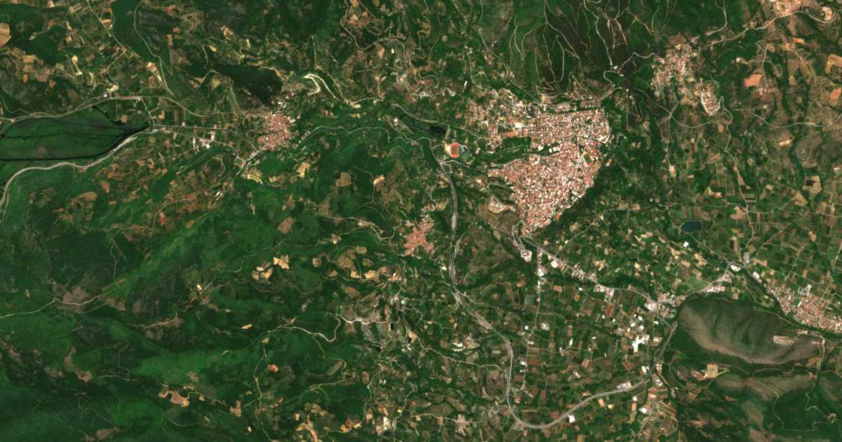Satelitska karta: Mesimérion
