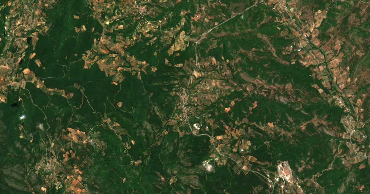 Satelitska karta: Sotíra