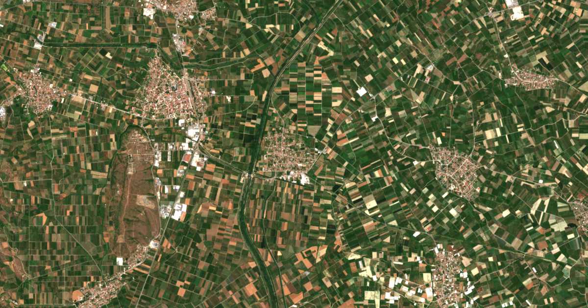 Satelitska karta: Lipochório