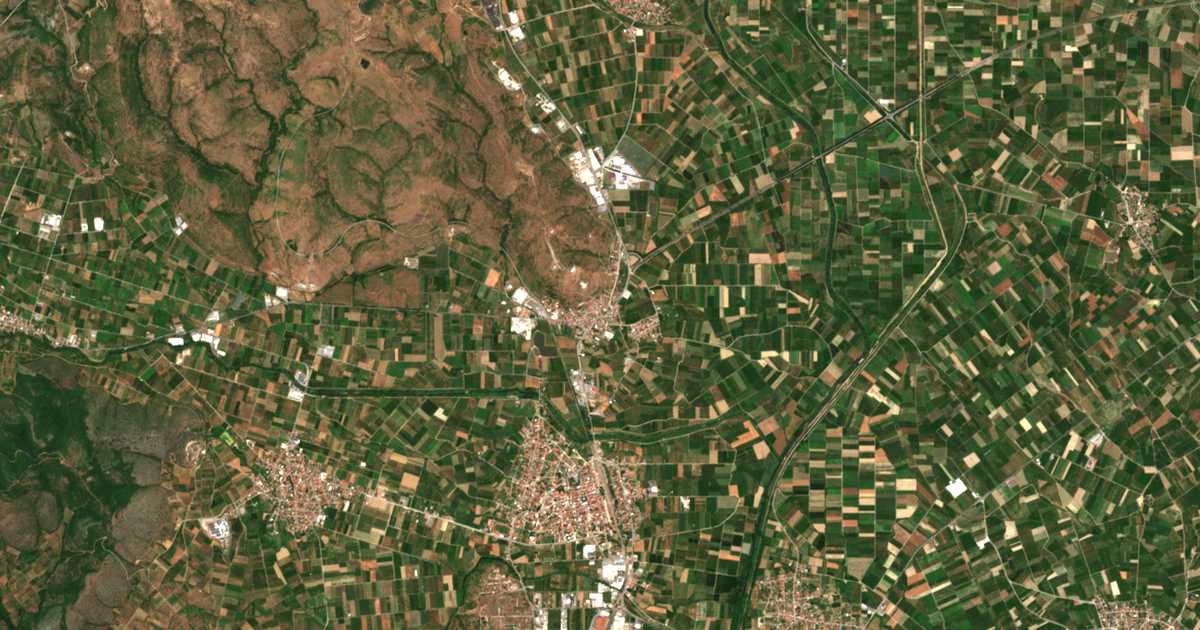 Satelitska karta: Mavrovoúnion