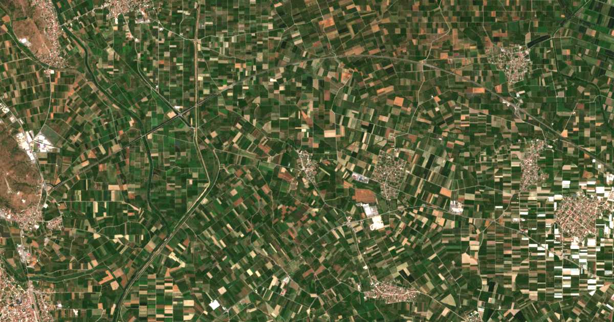 Satelitska karta: Sandálion