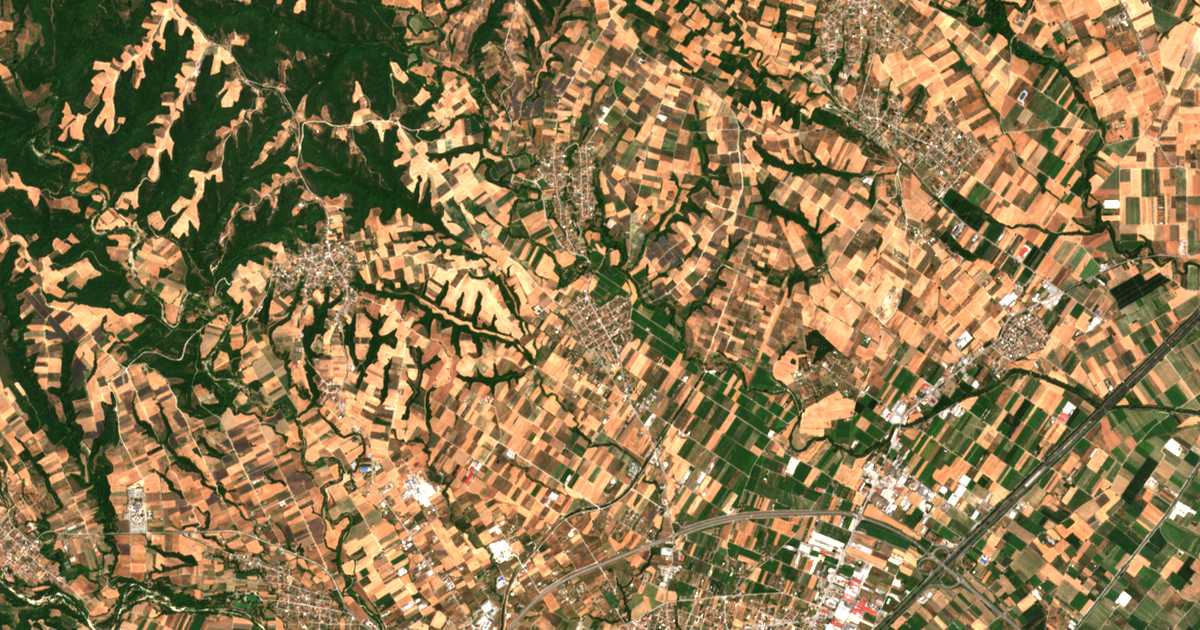 Satelitska karta: Ganóchora
