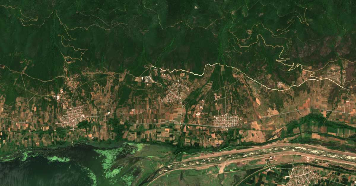 Satelitska karta: Akritochórion