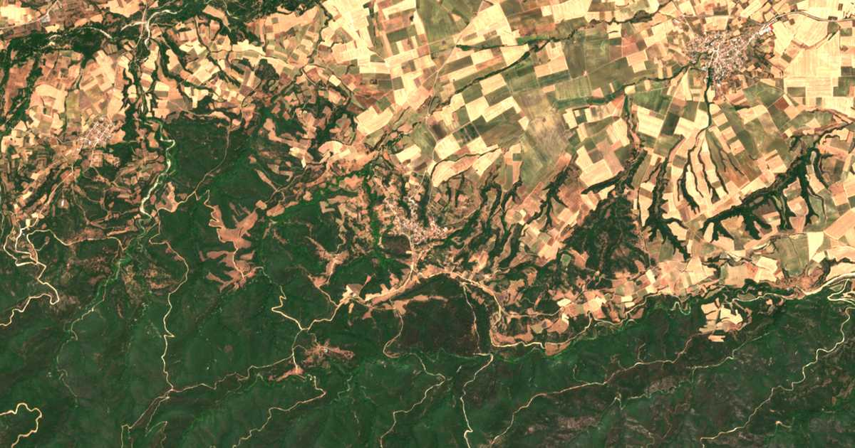 Satelitska karta: Aidonochórion