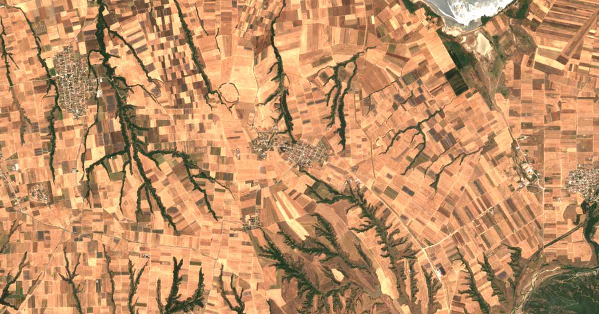 Satelitska karta: Xirochórion