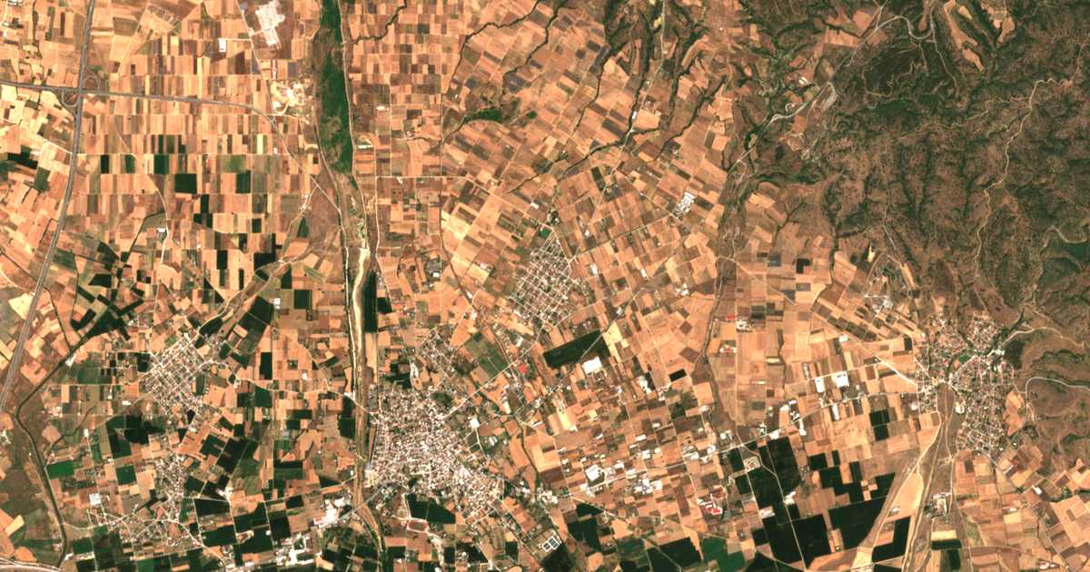 Satelitska karta: Chrysavgí