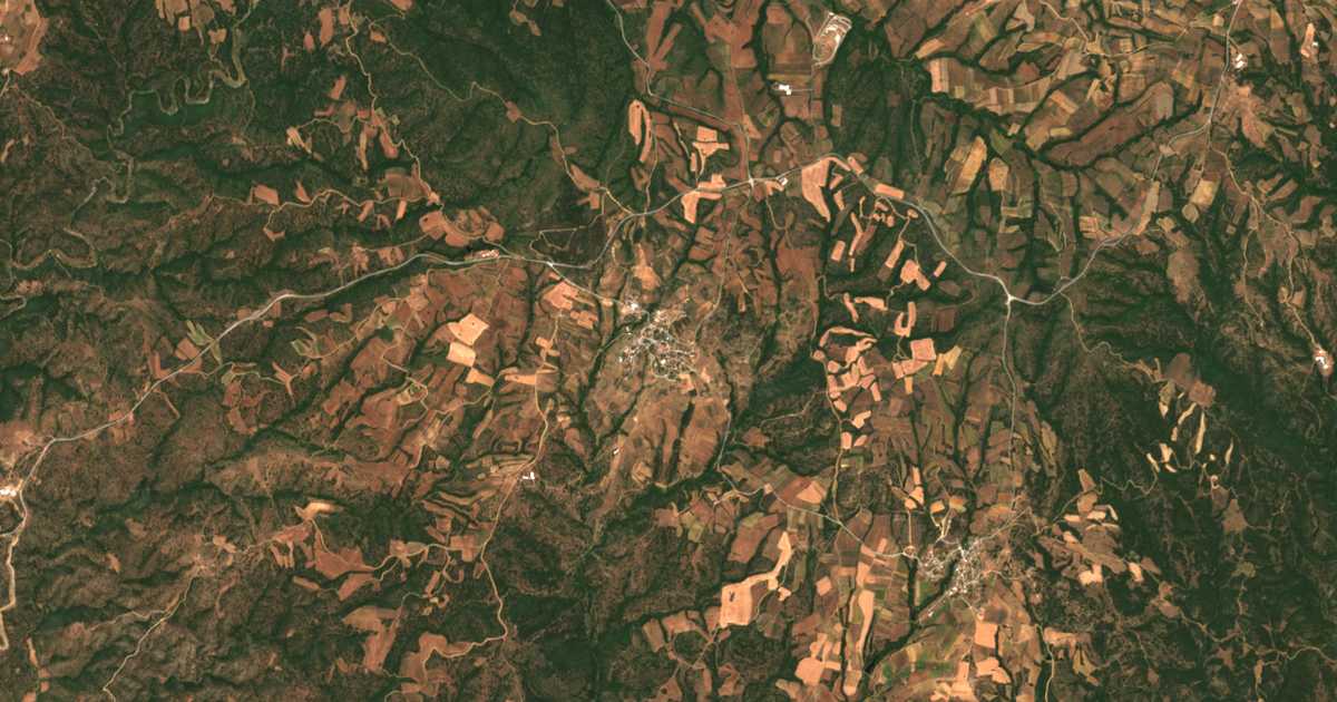 Satelitska karta: Lofískos