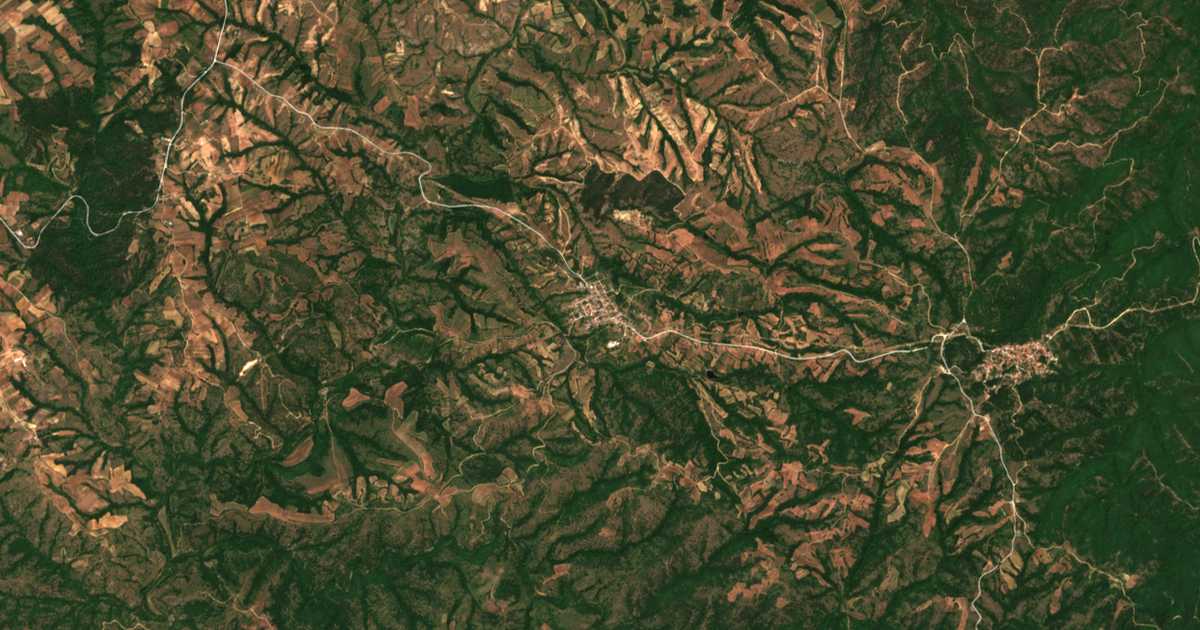 Satelitska karta: Nikópolis
