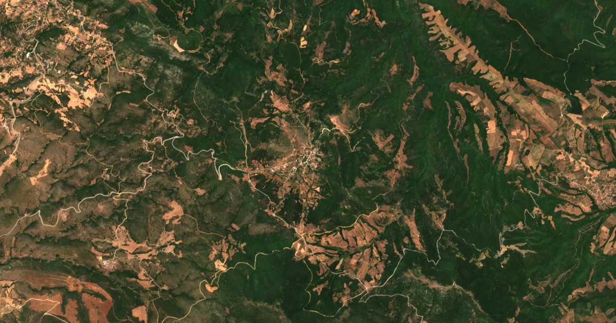 Satelitska karta: Livádion