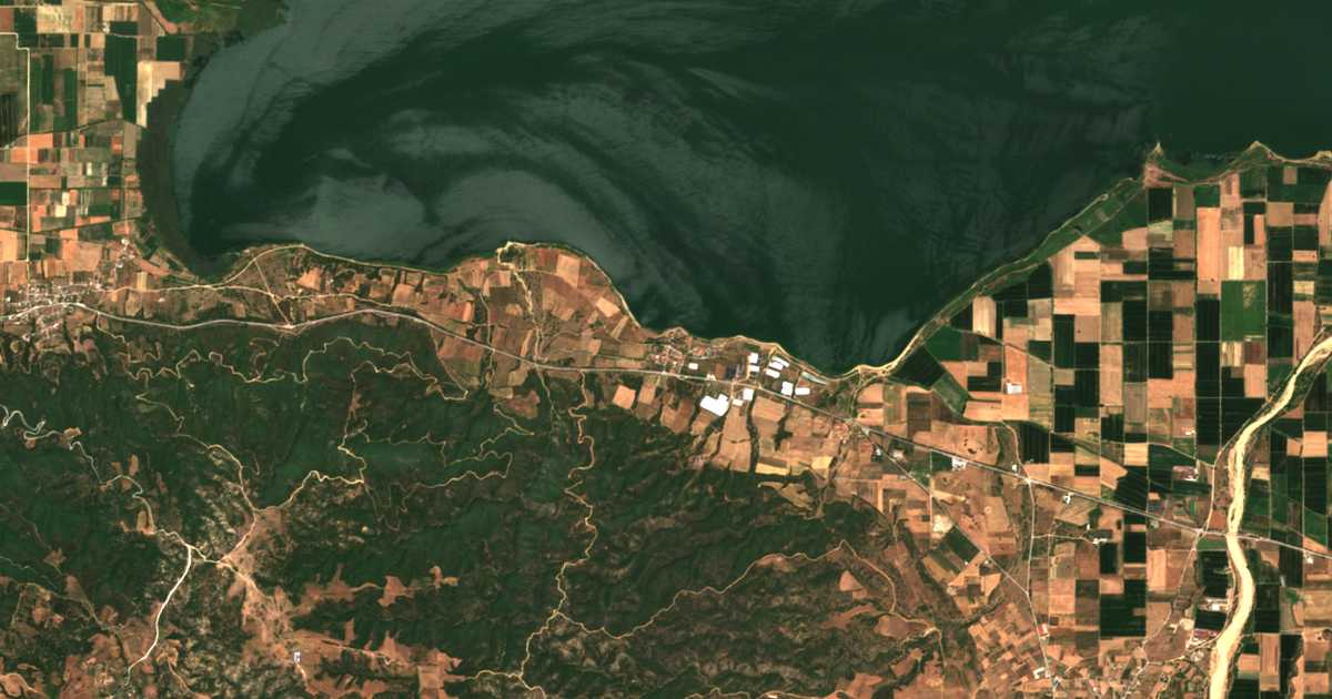 Satelitska karta: Loutrá Vólvis
