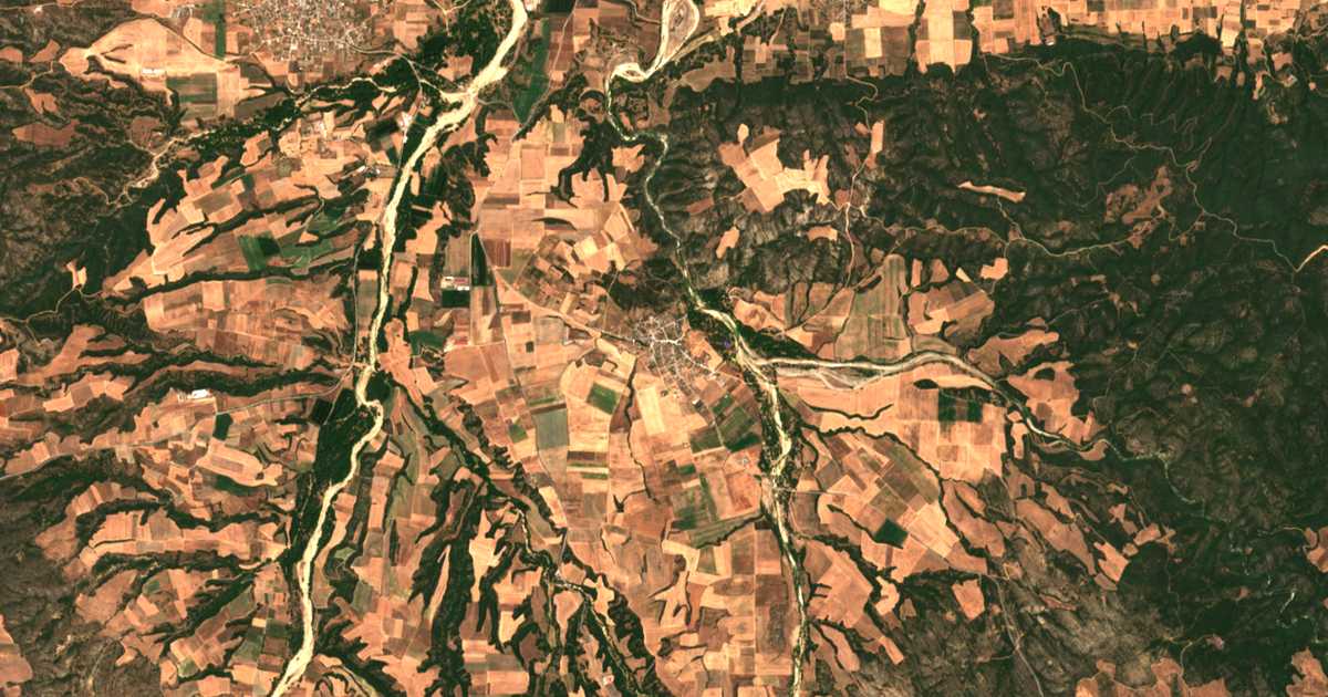 Satelitska karta: Melissourgós