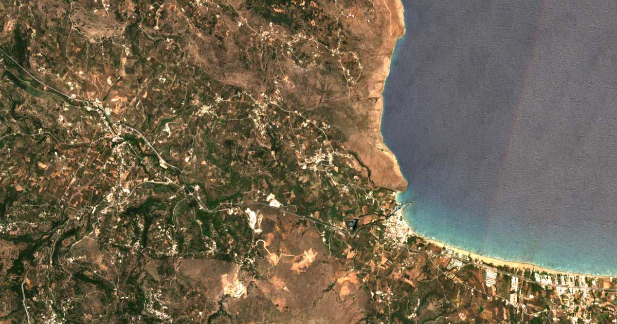 Satelitska karta: Exópolis