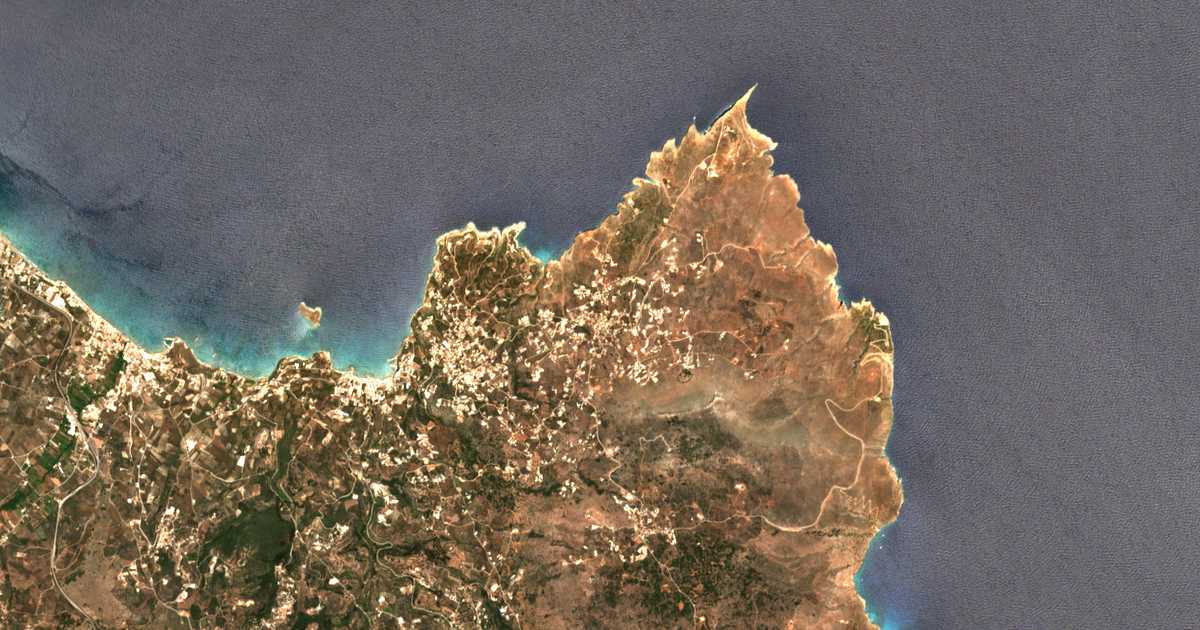 Satelitska karta: Kókkinon Choríon