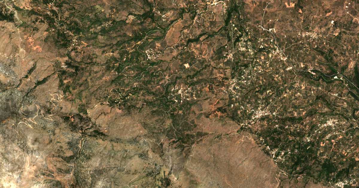 Satelitska karta: Melidónion