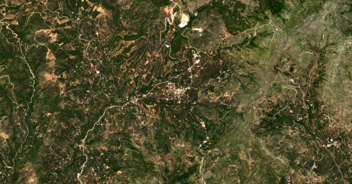 Satelitska karta: Kándanos