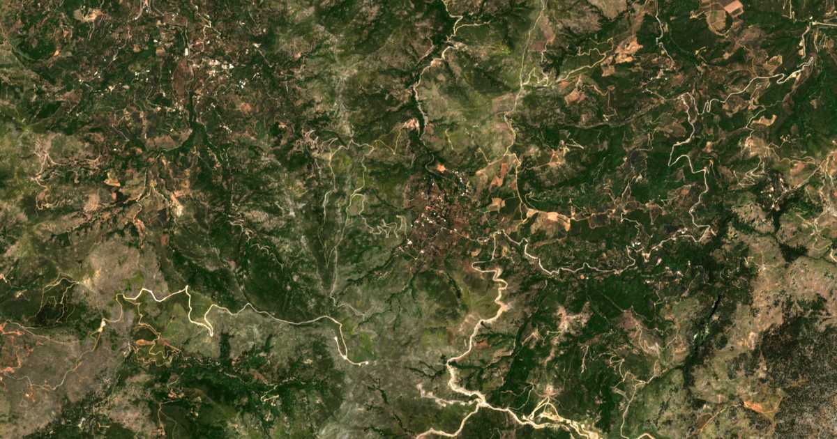 Satelitska karta: Sémpronas