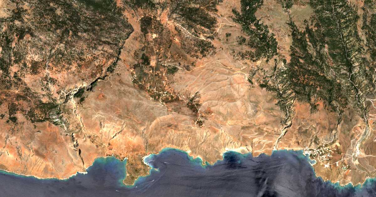Satelitska karta: Anópolis