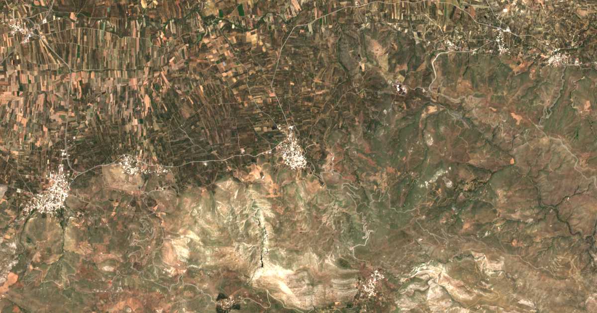 Satelitska karta: Mesochórion