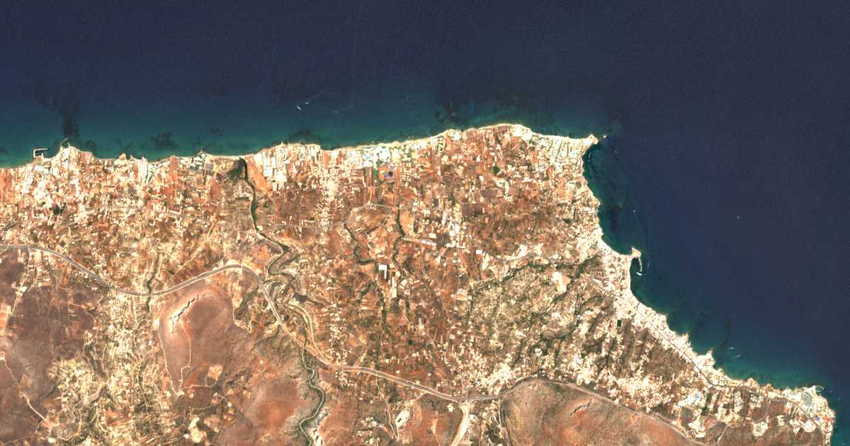 Satelitska karta: Ágios Ioánnis
