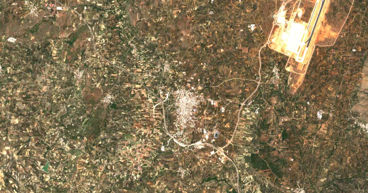 Satelitska karta: Arkalochórion