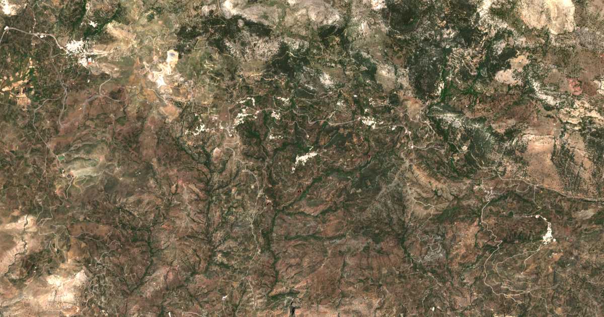 Satelitska karta: Ágios Vasíleios