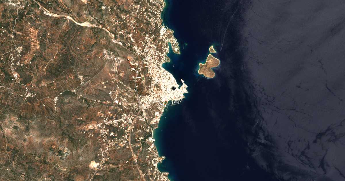 Satelitska karta: Agios Nikolaos