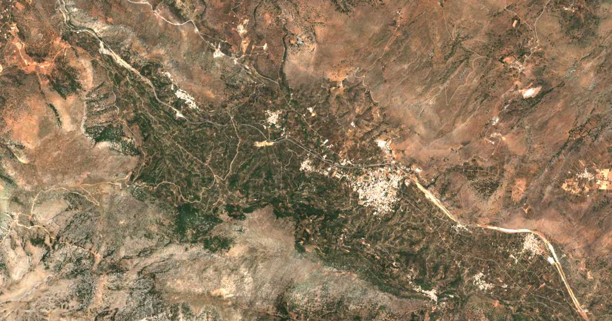 Satelitska karta: Voulisméni
