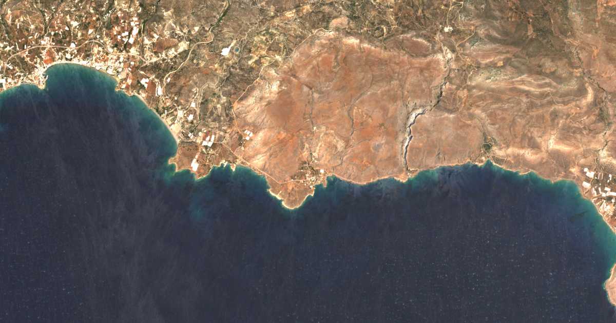 Satelitska karta: Kalón Nerón