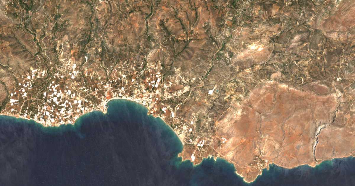 Satelitska karta: Pilalímata
