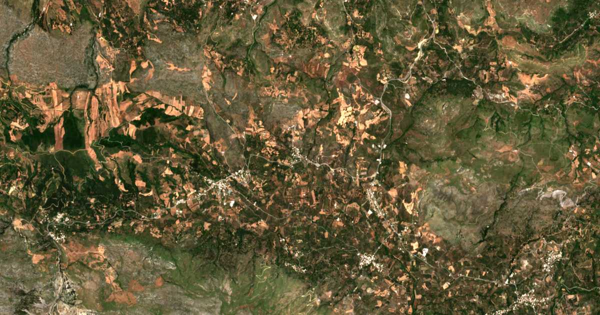 Satelitska karta: Ágios Vasíleios
