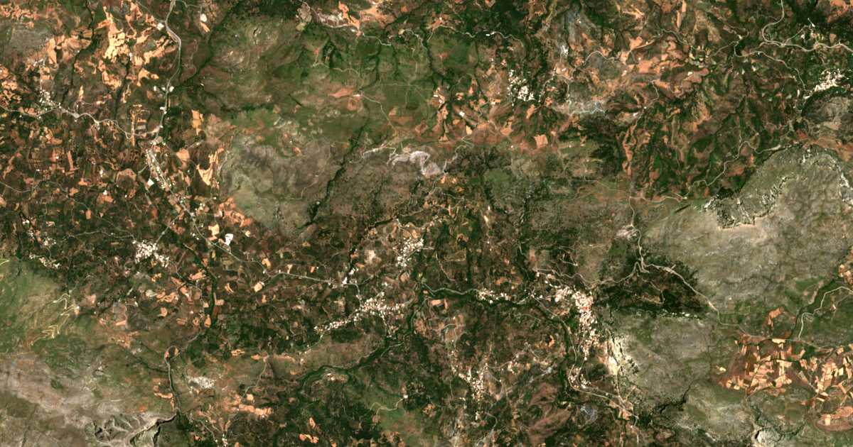 Satelitska karta: Lampiní