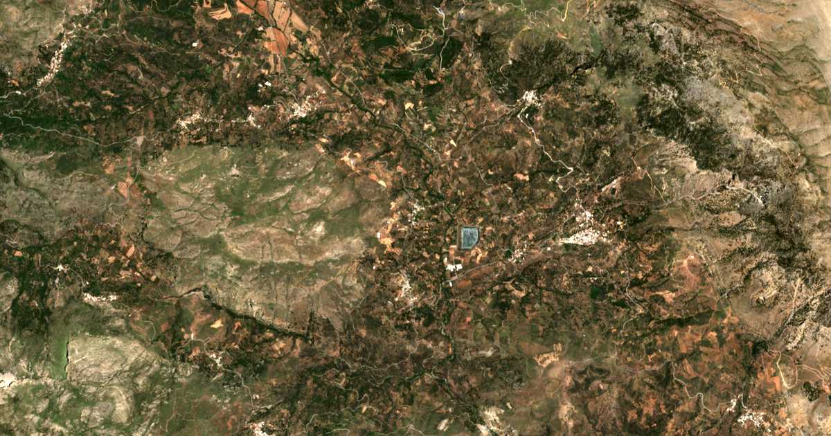 Satelitska karta: Lampiótai