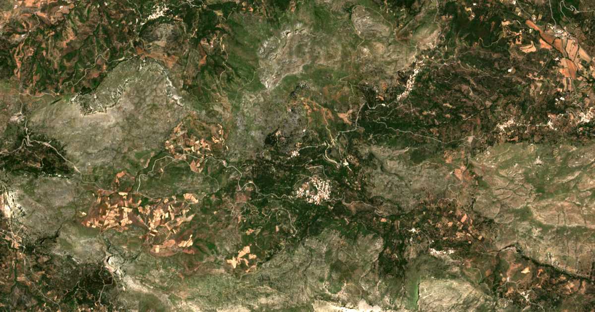 Satelitska karta: Mesonísia