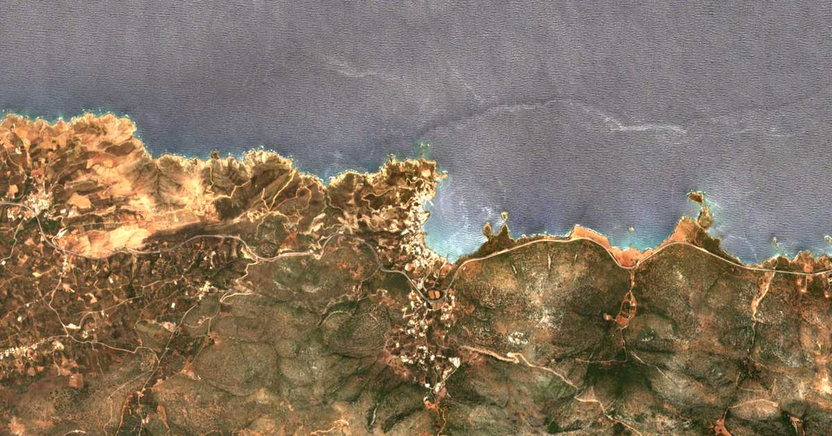 Satelitska karta: Balíon