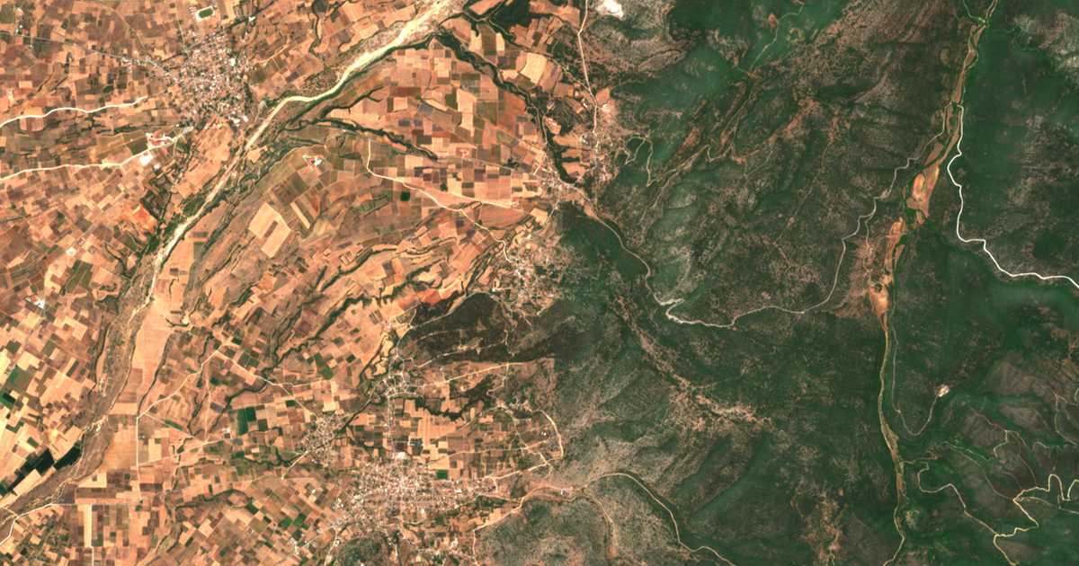 Satelitska karta: Pigádia