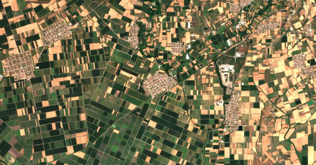 Satelitska karta: Kalós Agrós