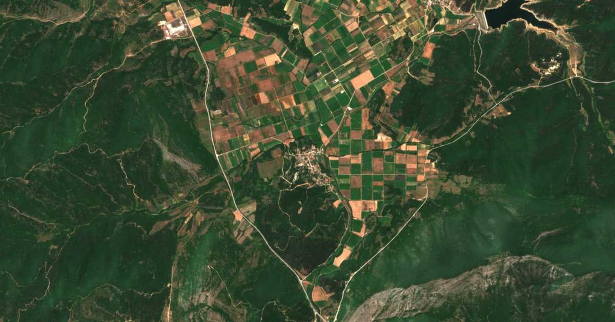 Satelitska karta: Chrysokéfalos