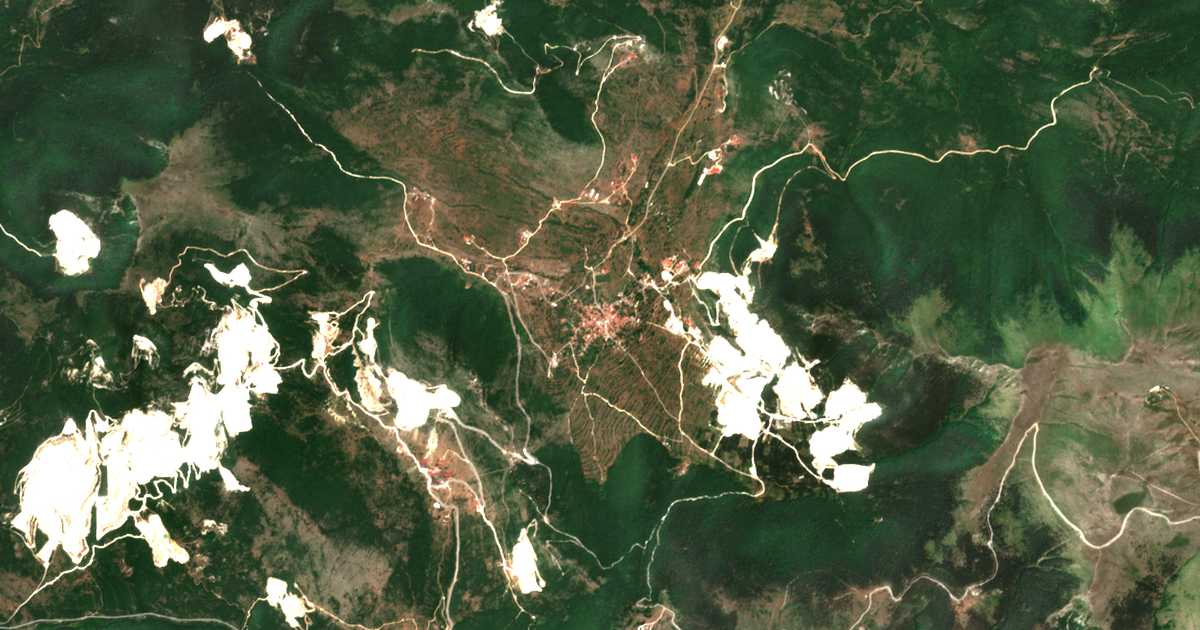 Satelitska karta: Vólax