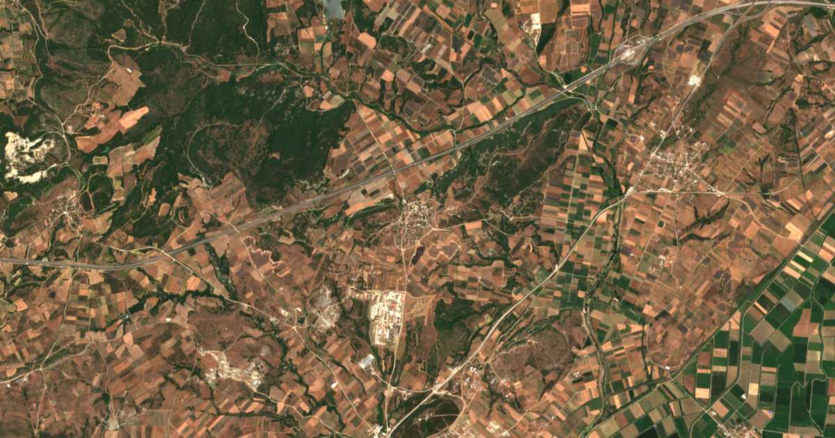 Satelitska karta: Kavisós