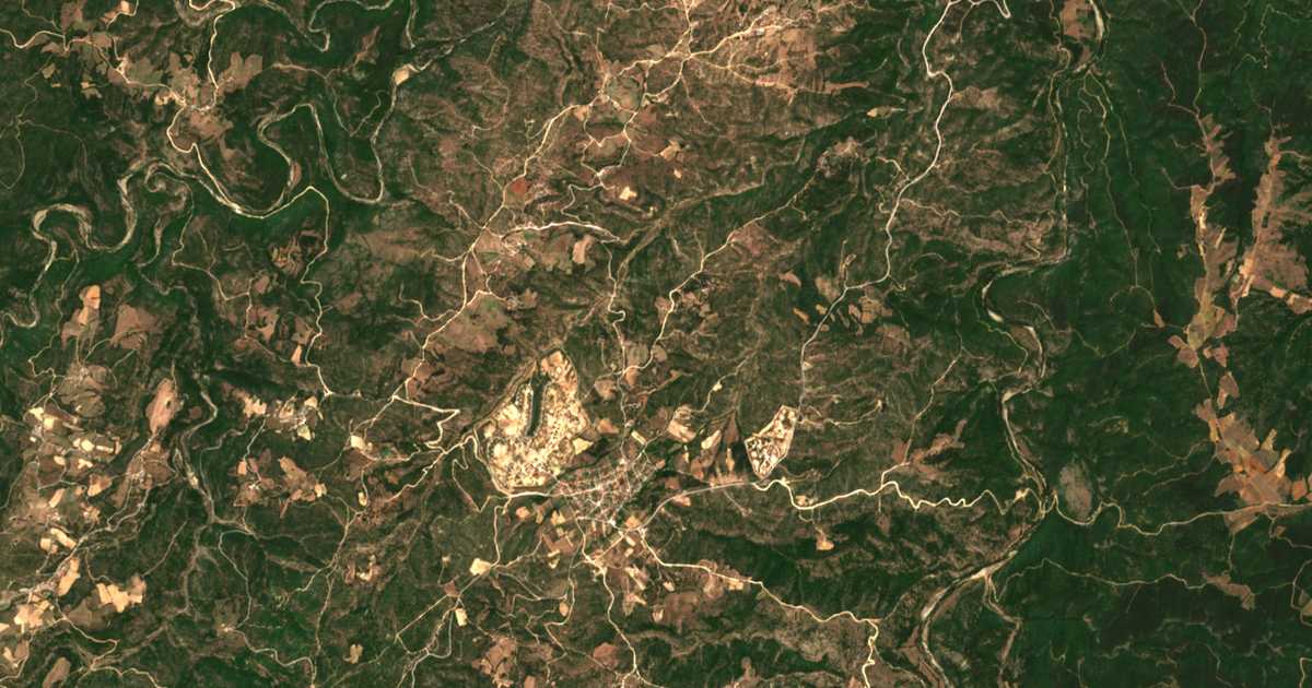 Satelitska karta: Gérikon