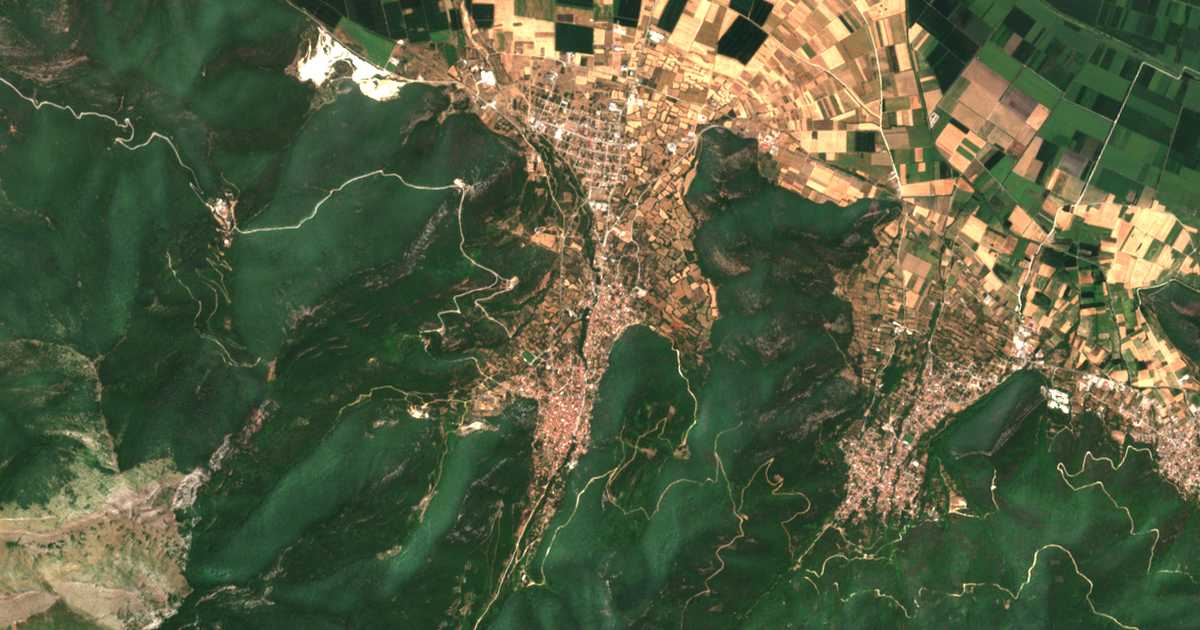 Satelitska karta: Georgianí
