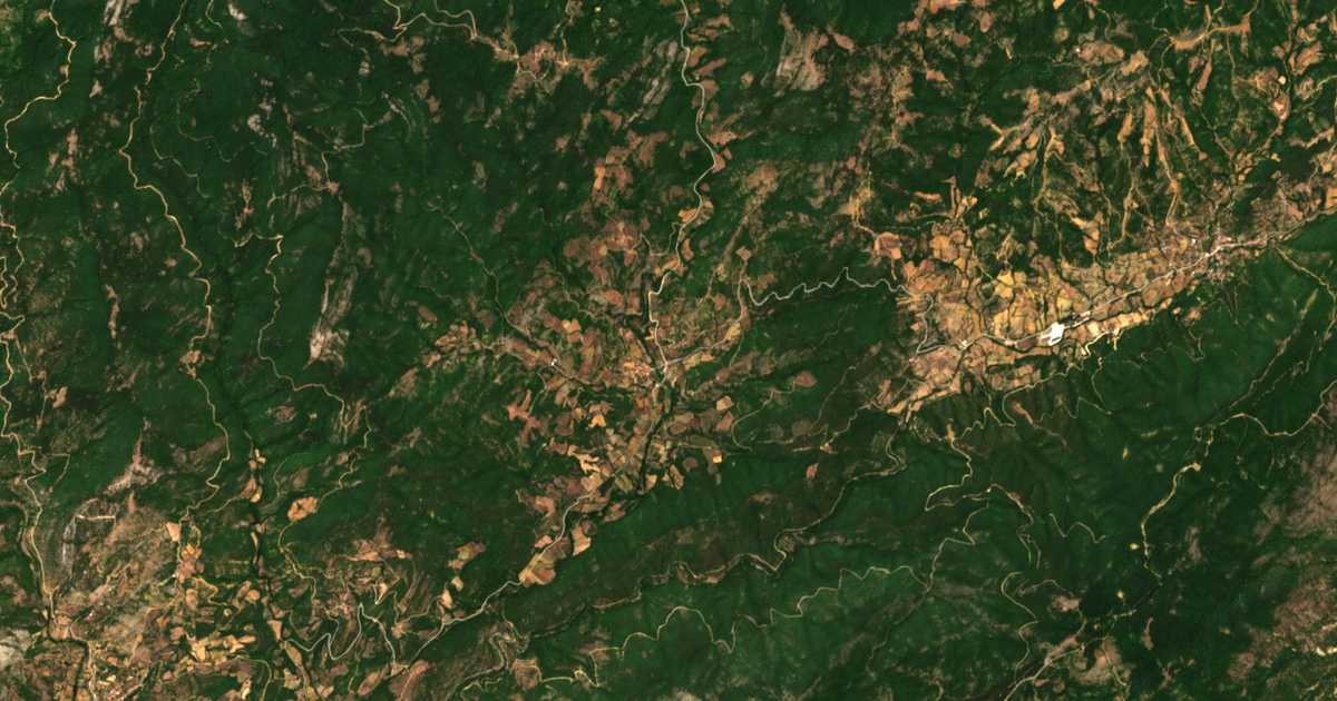 Satelitska karta: Draniá