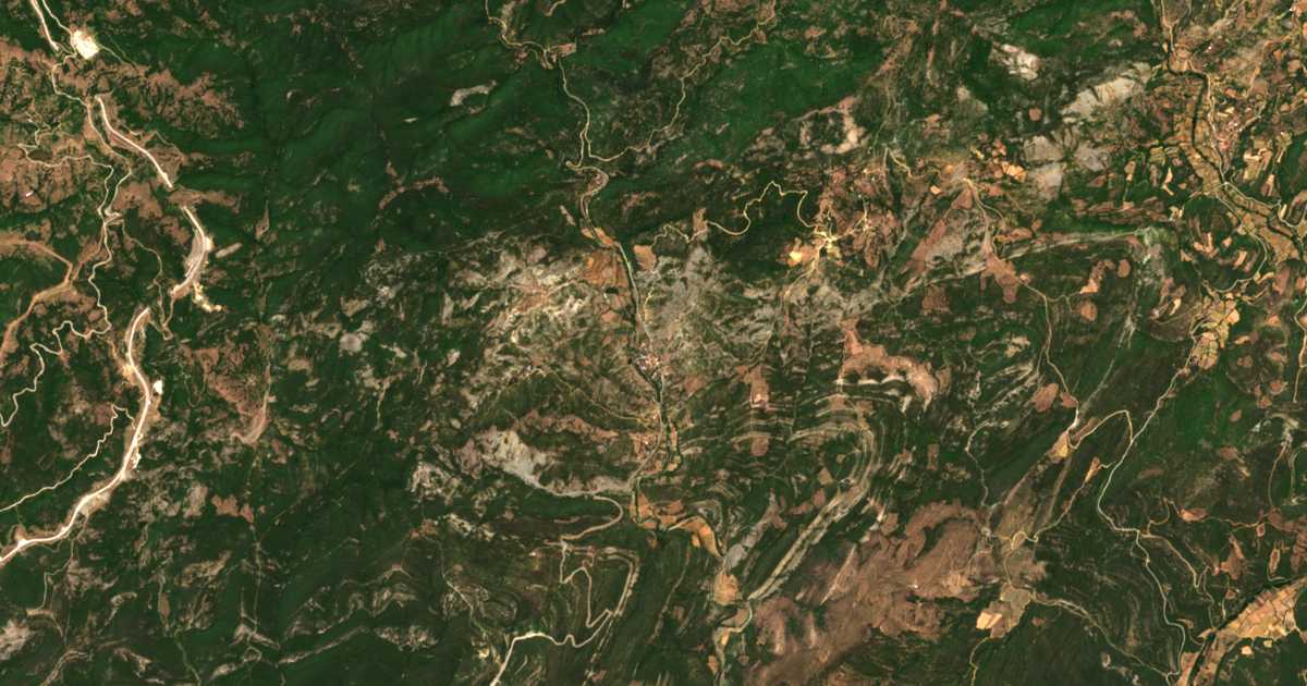 Satelitska karta: Patermá