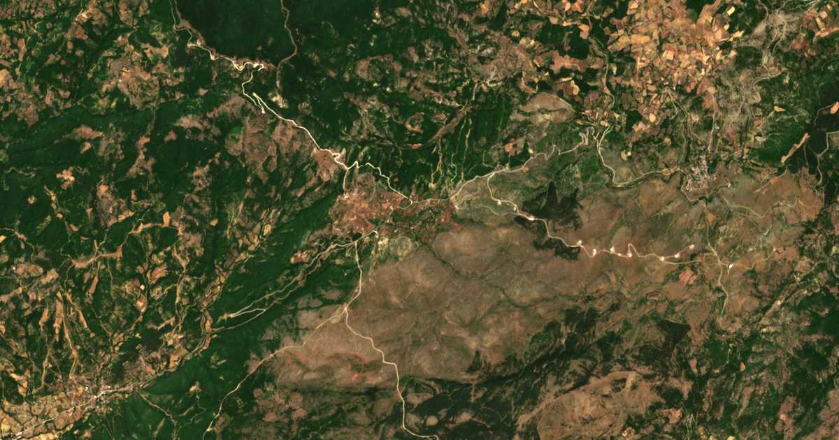Satelitska karta: Smigáda