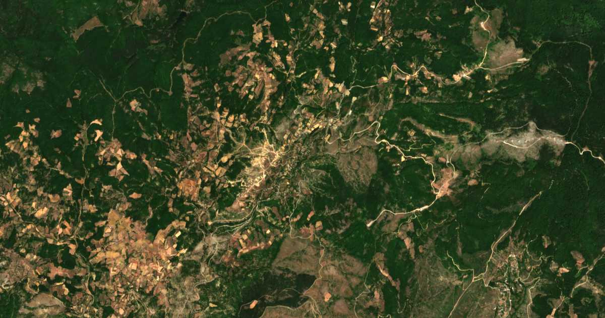 Satelitska karta: Vyrsíni