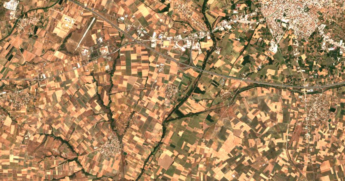 Satelitska karta: Mesochórion