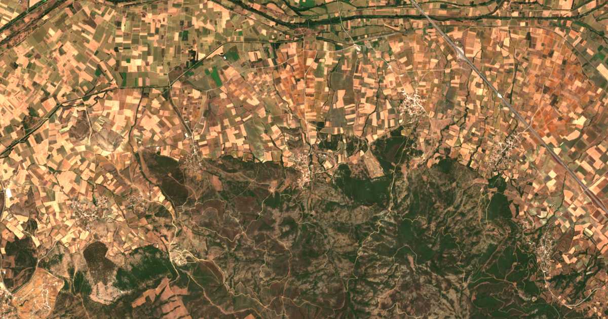 Satelitska karta: Mírana