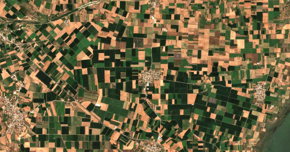 Satelitska karta: Sydiní
